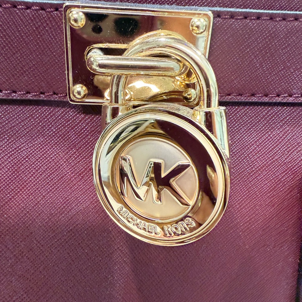NWOT Michael Kors matching set Hamilton bag and Hamilton wallet - Picture 4 of 12